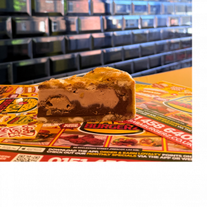 Kinder & Nutella Cookie Pie (Slice)